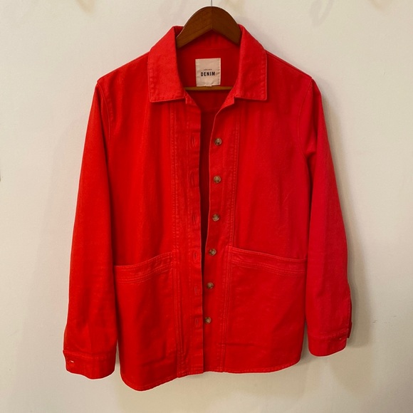 Sezane Jackets & Blazers - EUC Sezane Will Jacket in Red, Sz S